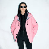 Women's Pink 3 in 1 Down Shell Jacket